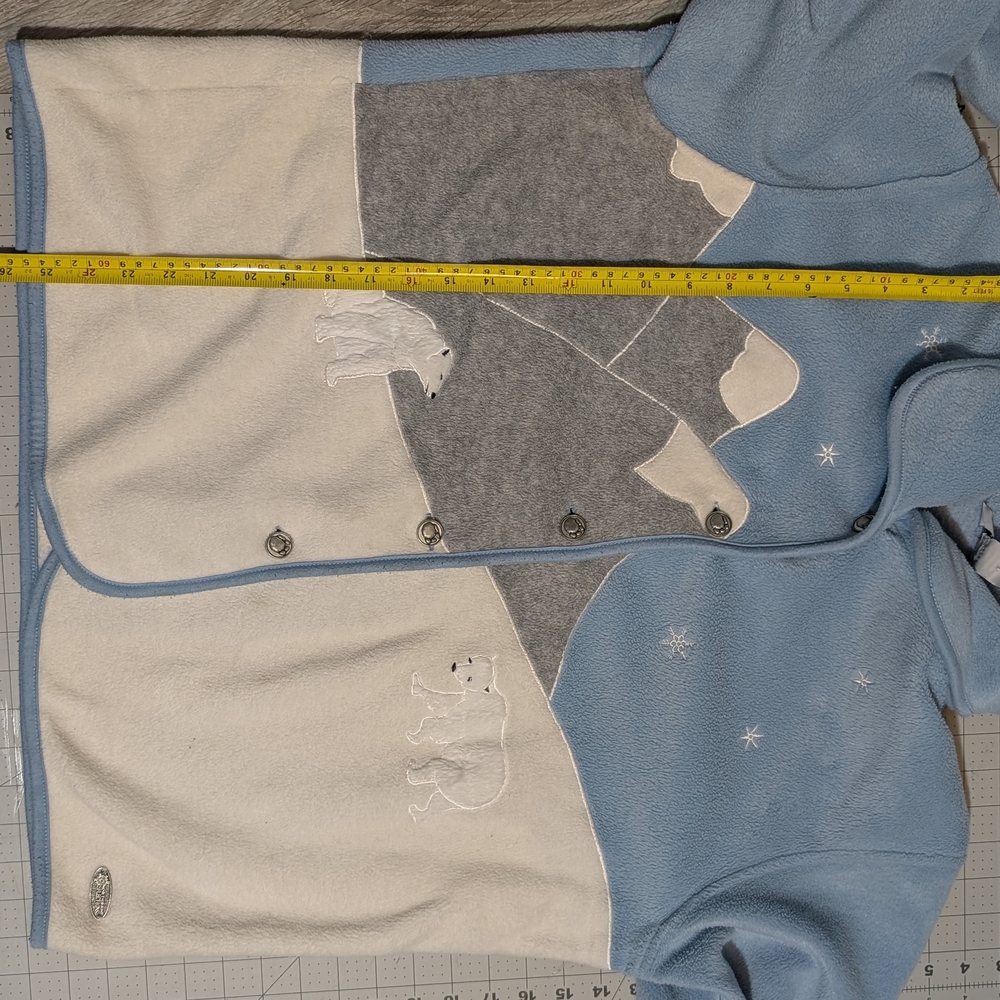 Northern Reflections Light Blue Polar Bear Jacket - Picture 11 of 12